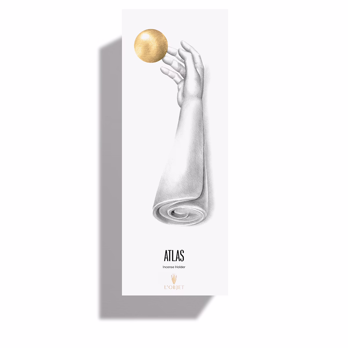 Atlas Incense Holder by L'objet_box Atlas Incense Holder by L'objet_box