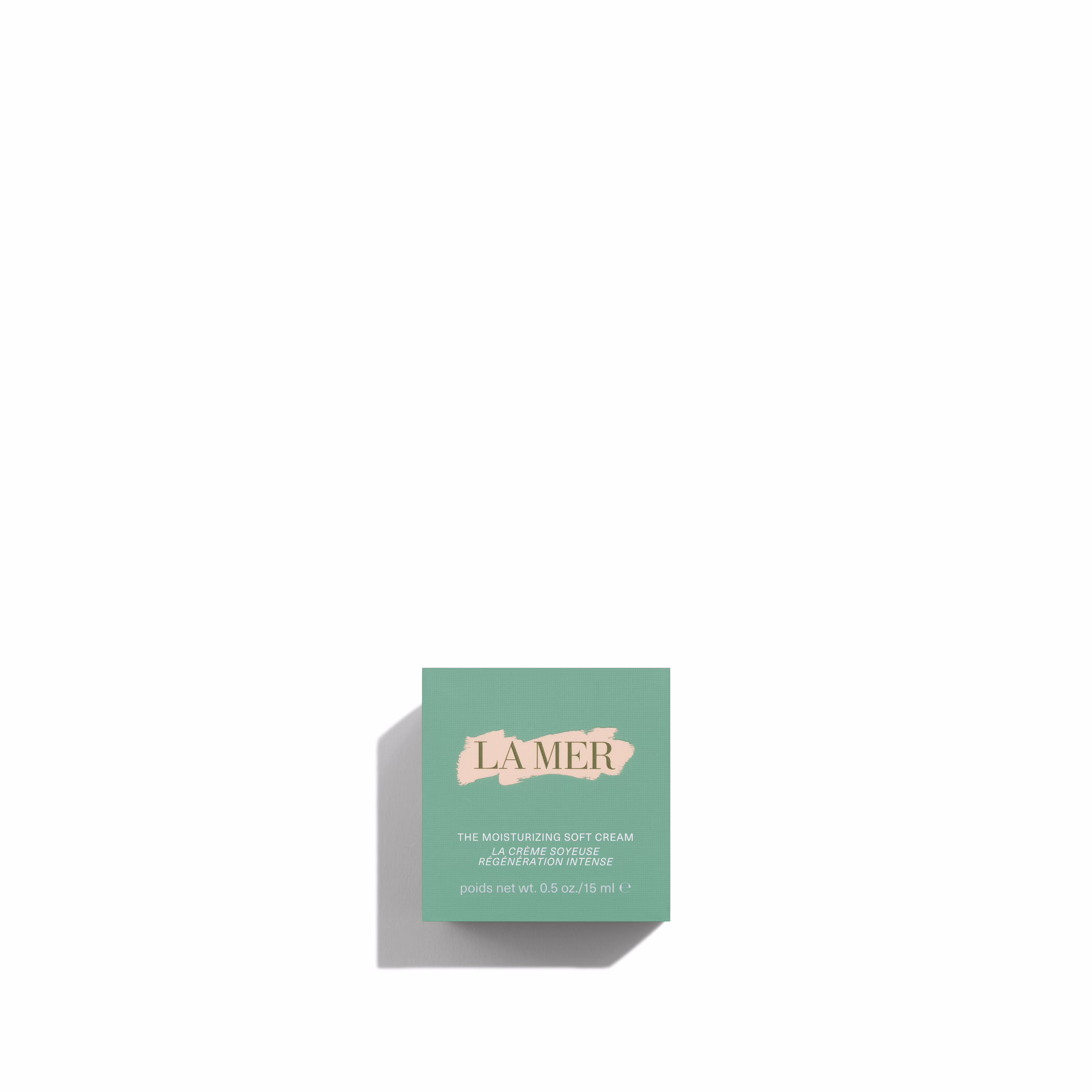 The Moisturizing Soft Cream by La Mer 15 ml, packaging