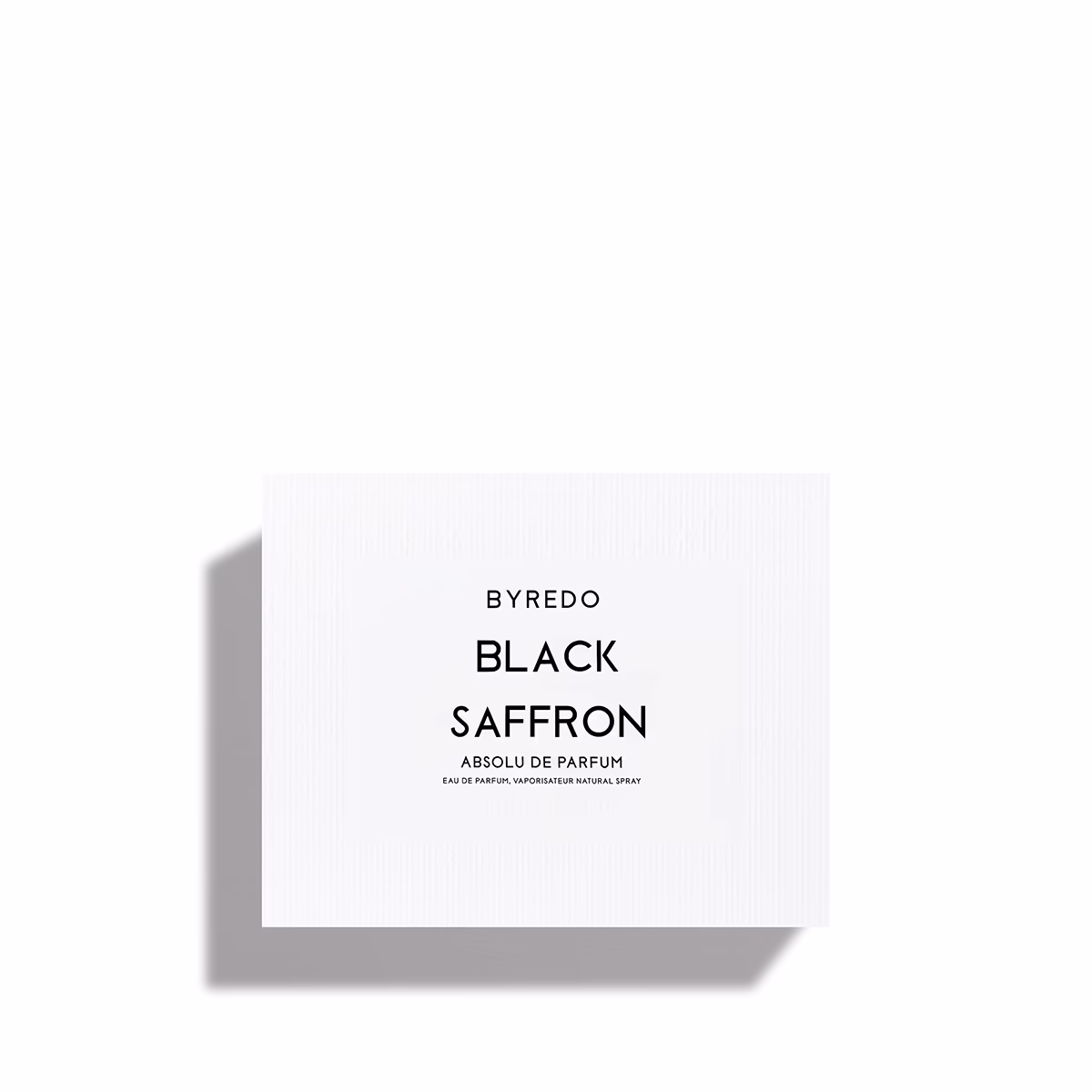Black Saffron Absolu de Parfum Byredo_50_box