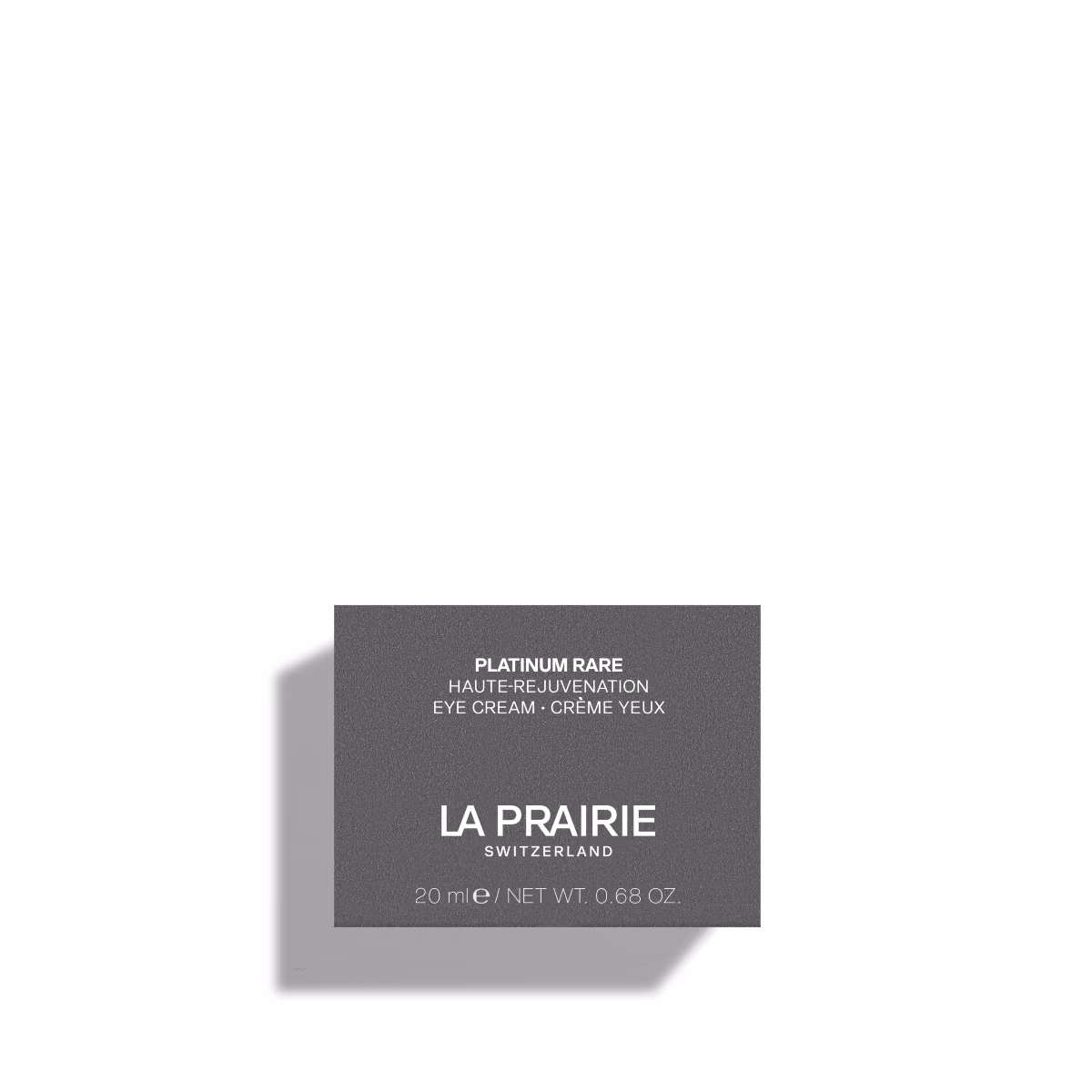 Platinum Rare Haute-Rejuvenation Eye Cream by La Prairie 20 ml, packaging