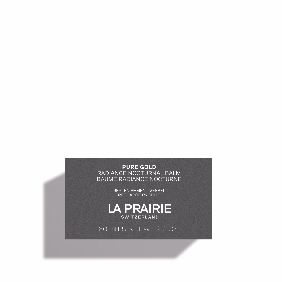 Pure Gold Radiance Nocturnal Balm Replenishment by La Prairie 60 ml, packaging