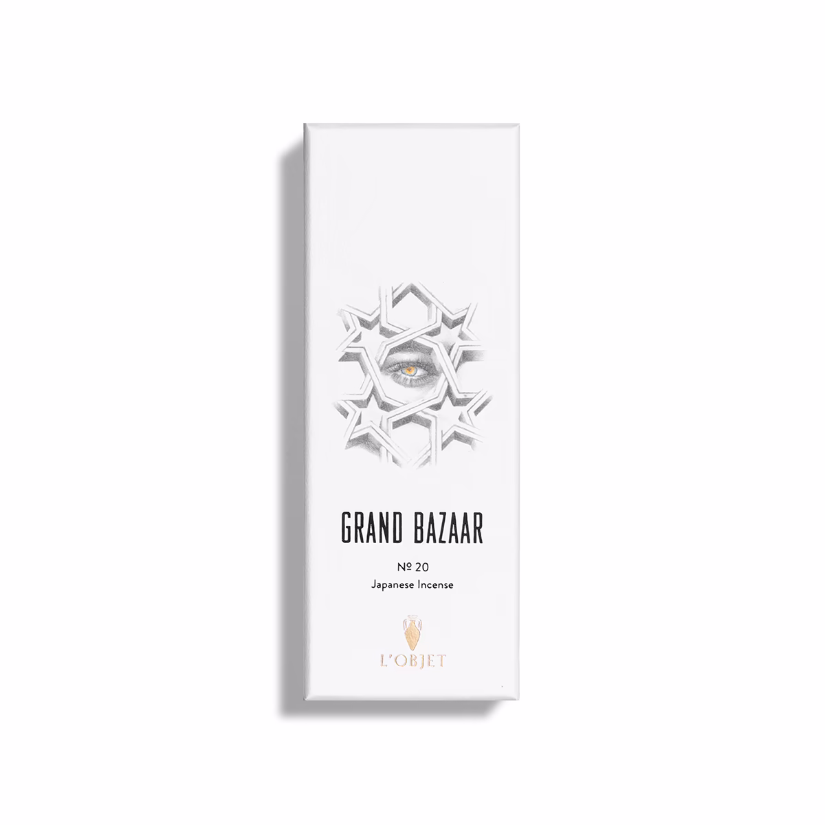 Grand Bazaar No.30 Incense by L'objet_60 sticks_box Grand Bazaar No.30 Incense by L'objet_60 sticks_box
